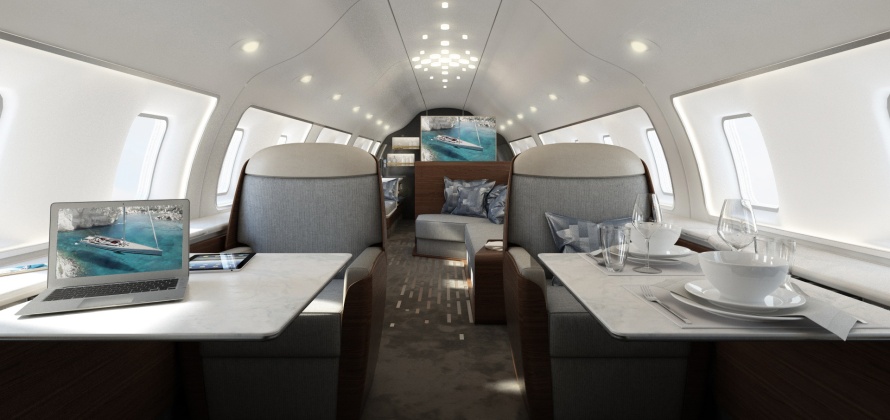 Jet Interior - Global 7000 Project 1
